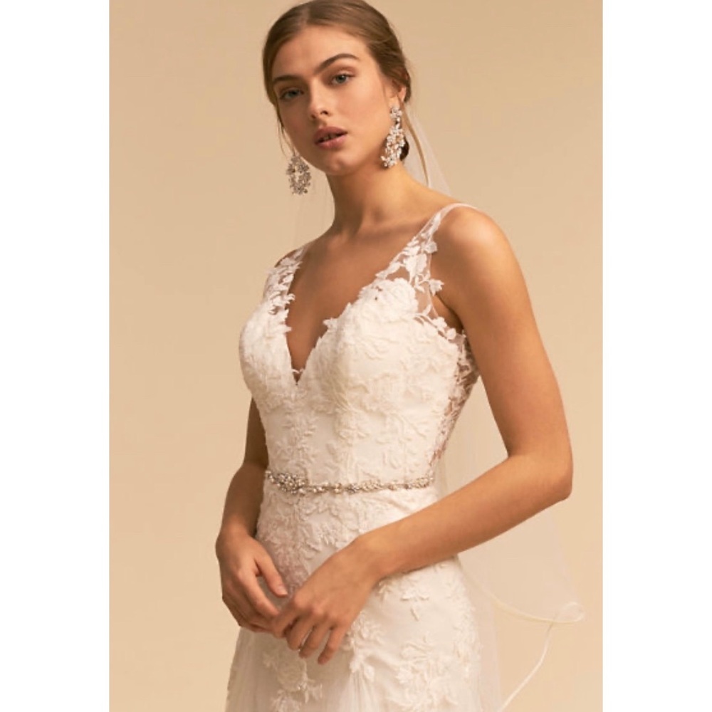 BHLDN Soulmate Gown Size 10, Fits Size 8-6